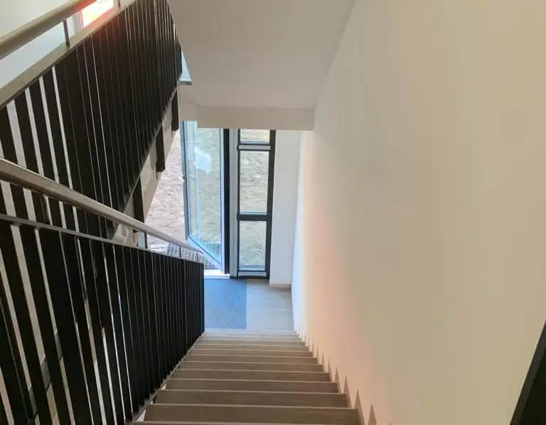 Aparthotel Boltenhagen, Treppenhaus, Bodenleger Schwerin, BODEN & DESIGN