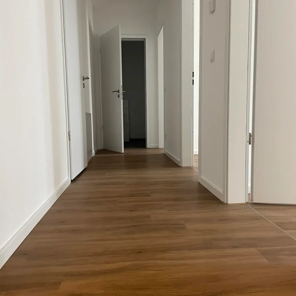 Flur mit Parkett, Echtholzboden Wohnung